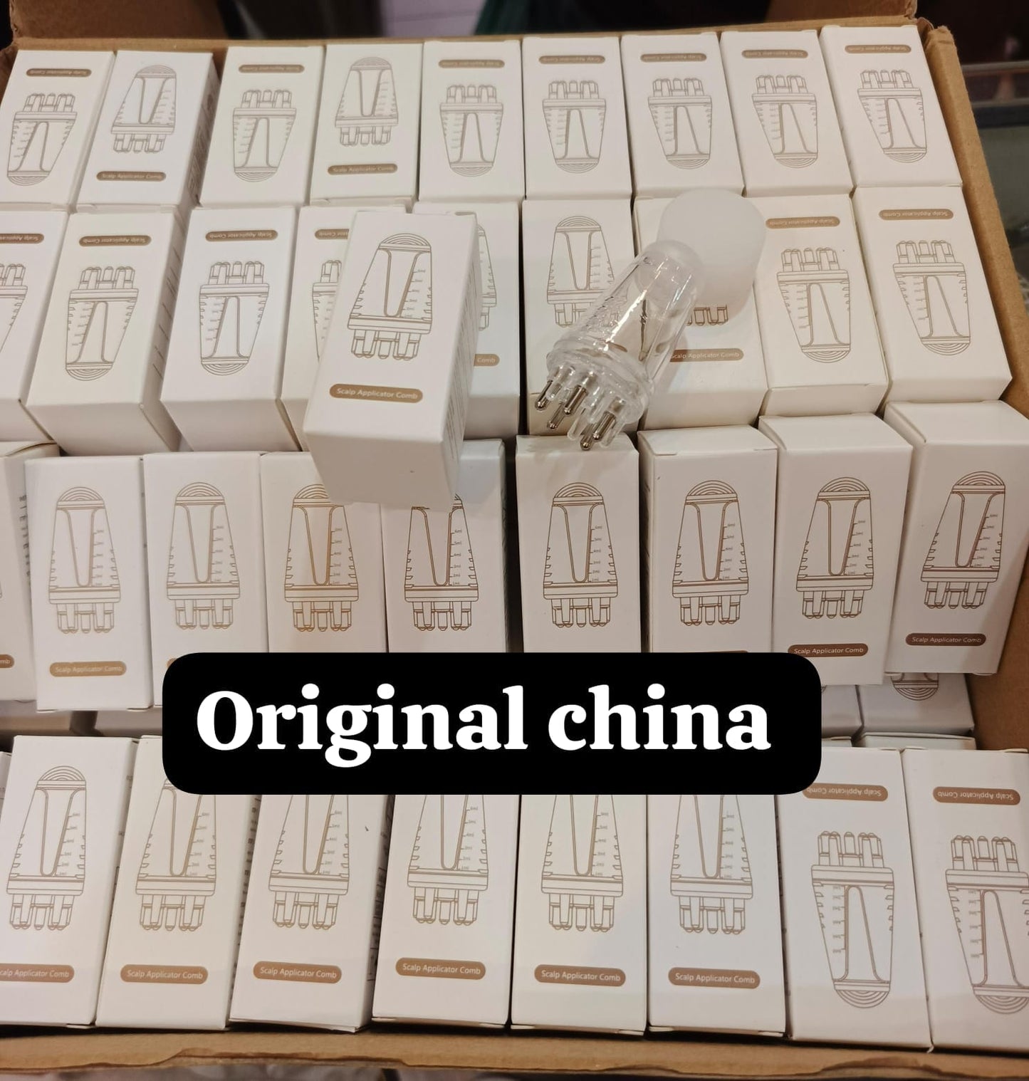 Mini Massage Comb Scalp Oil Applicator 6ML Anti Hair Loss Massager