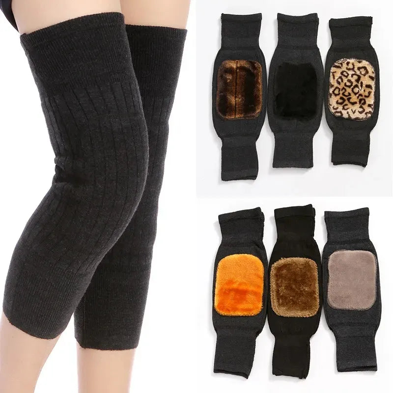 Winter Wool Cashmere Knee & Leg Warmers