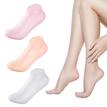 FRAKIN Silicone Moisturizing Socks for Cracked Feet