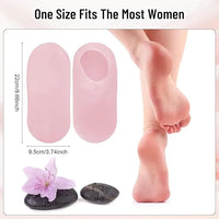 FRAKIN Silicone Moisturizing Socks for Cracked Feet