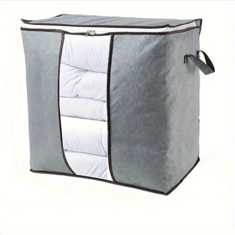 Pack of 5 Folding Storage Bags – Large Capacity Closet Organizers