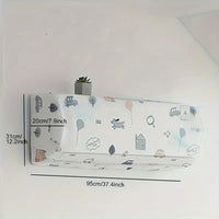 Pack of 3 Elastic Air Conditioner Dust Cover Set – Dustproof and Washable